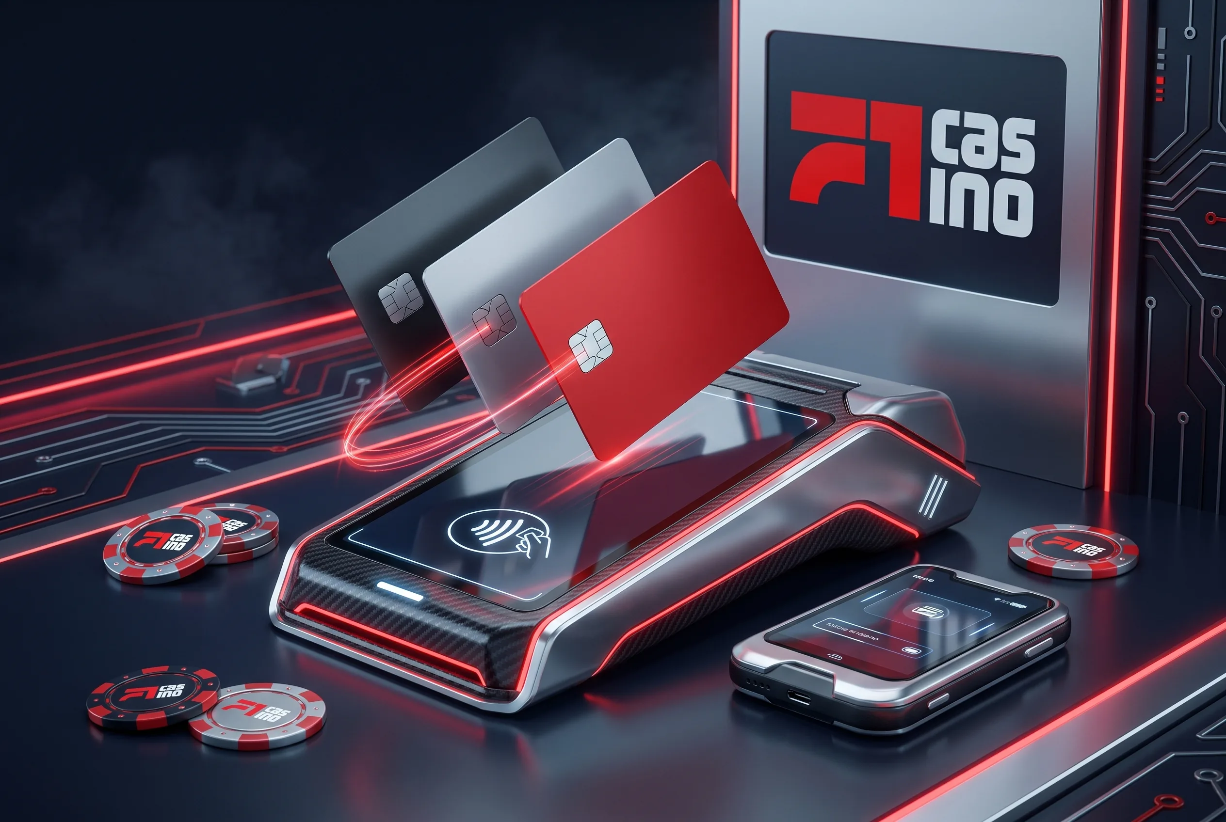 F1 Casino payments illustration